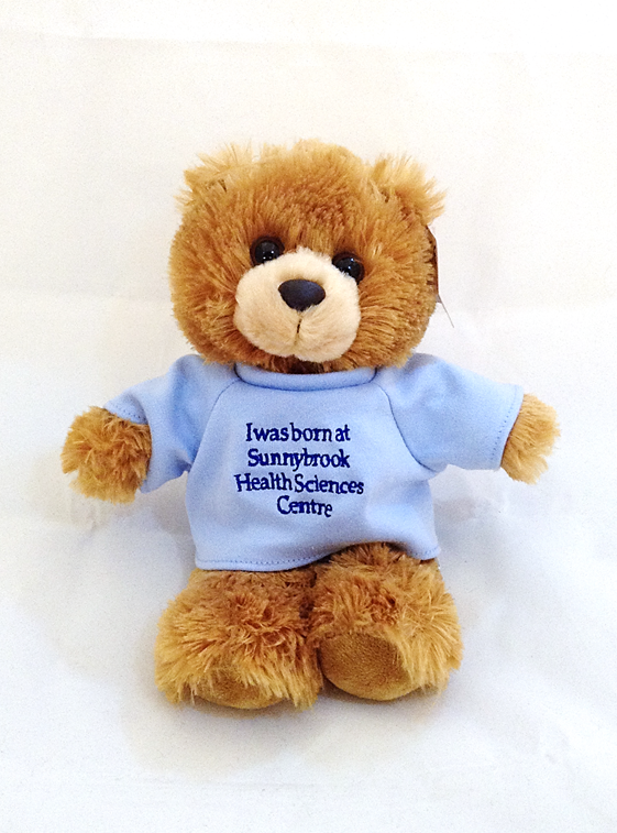 I was Born at Sunnybrook Brown Bear, Blue