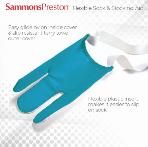 Flexible Sock & Stocking Aid